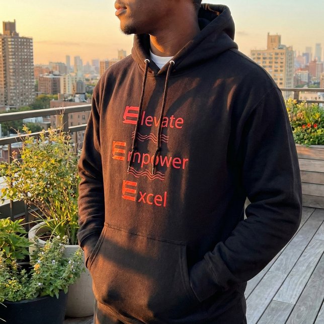 Motivational Men's Basic Hooded Sweatshirt (Creator Uploaded)