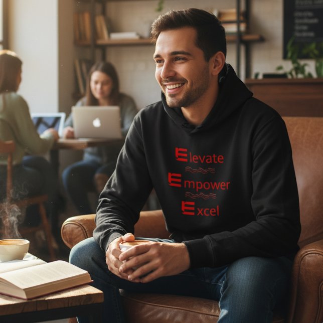 Motivational Men's Basic Hooded Sweatshirt (Creator Uploaded)