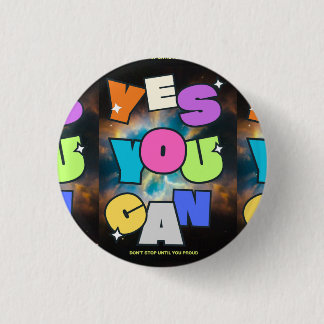 Motivational Mindset Success Inspiration Design 3 Cm Round Badge