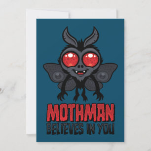 Motivational Mothman Believes In You