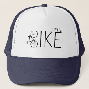 Motivational mountain bike quote trucker hat