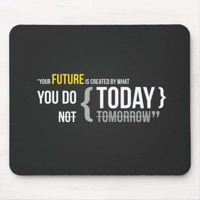 Motivational Mousepad (Front)