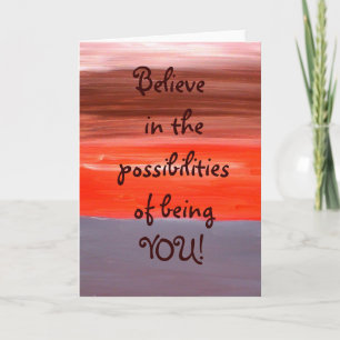 Motivational Note Card