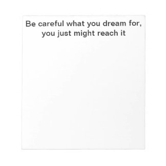 motivational notepad's notepad