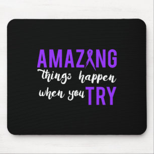 Motivational Pancreatic Cancer Awareness Gift For Mouse Pad