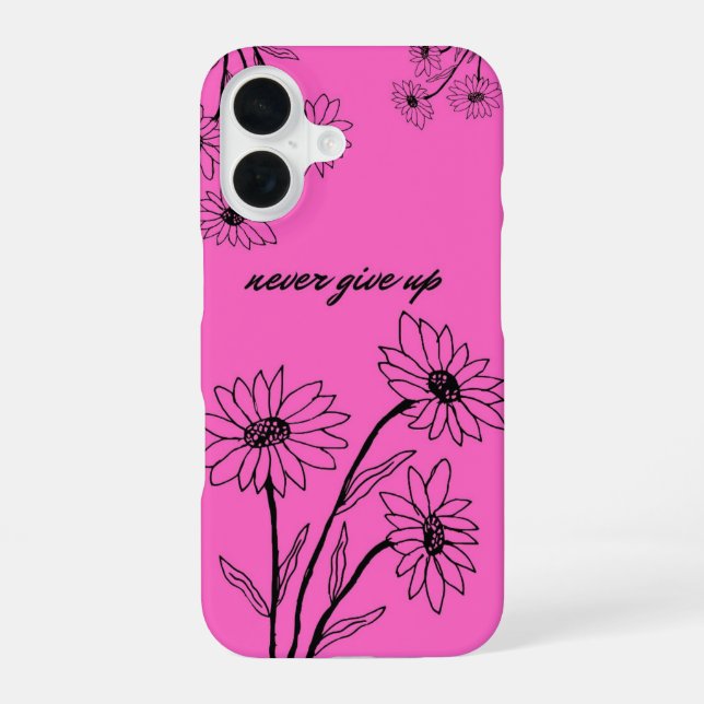 motivational phone case (Back)