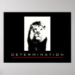 Motivational Pop Art Lion Poster Print<br><div class="desc">Roaring Lion Digital Artwork - Lion Head Computer Animal Art - College Pop Art - Wild Big Cats Computer Images</div>