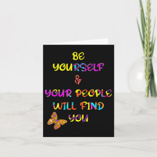 Motivational Positive Be Graphic Design Inspiratio Card