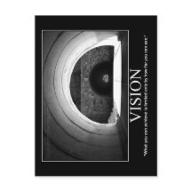 Motivational Post Card - VISION