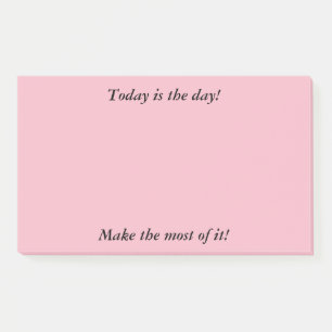 Motivational post it pad post-it notes