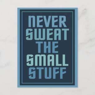 Motivational postcard