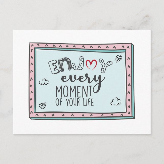 Motivational Postcard Printable  (Front)