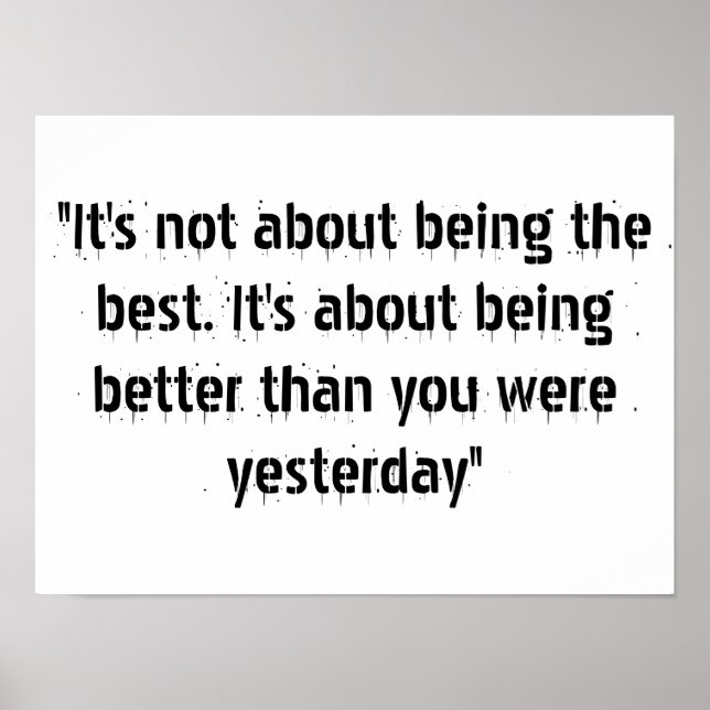 Motivational Poster (Front)