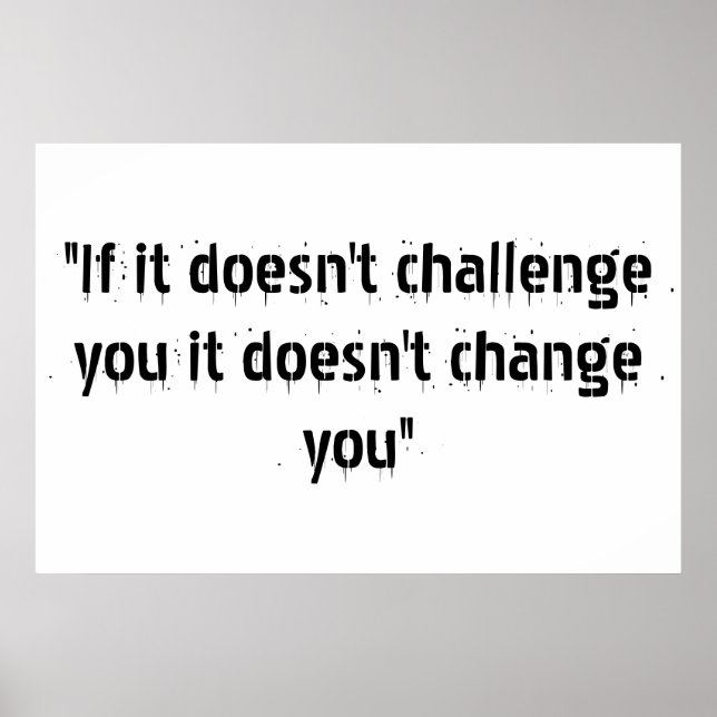 Motivational Poster (Front)