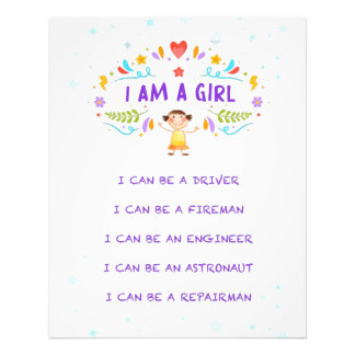 Motivational Poster for Kids Room, Nursery Decor