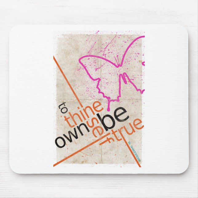 Motivational Poster Mouse Pad (Front)
