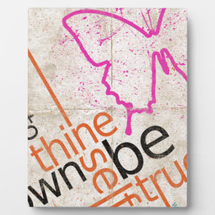 Motivational Poster Plaque