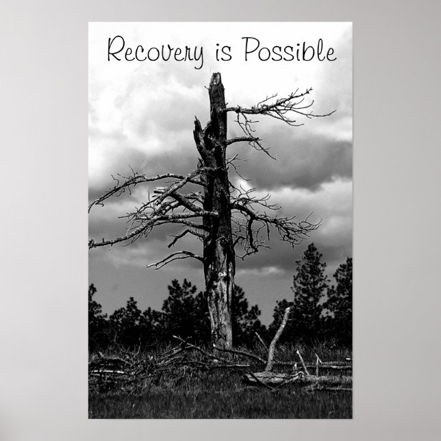 Motivational Poster-Recovery Poster (Front)