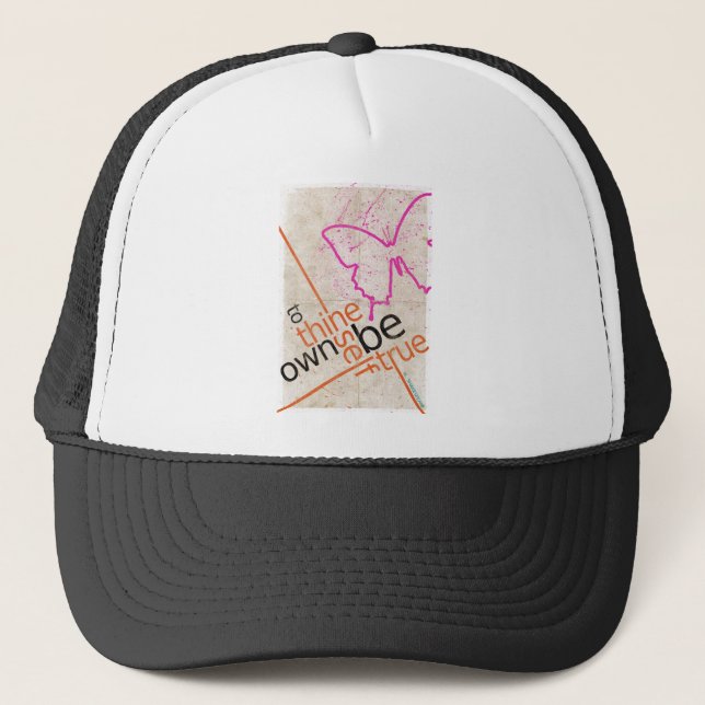 Motivational Poster Trucker Hat (Front)