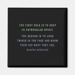 Motivational Quote By Marcus Aurelius Growth Minds Magnet