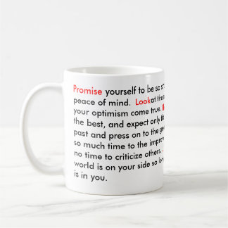 Motivational Quote Coffee Mug