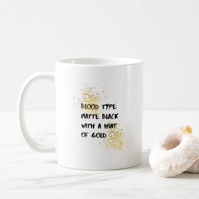 Motivational Quote Coffee Mug (With Donut)