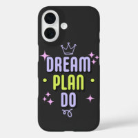 Motivational Quote Dream. Plan. Do.