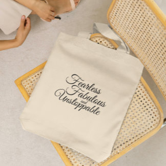 Motivational Quote, Empowered Woman Gift Tote Bag
