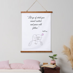 Motivational Quote Hanging Tapestry
