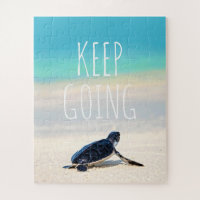 Motivational Quote Keep Going Turtle Beach