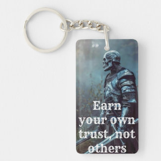 Motivational Quote Keyring | Positive Gift for Fri