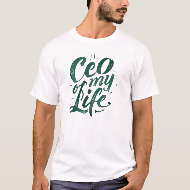 Motivational Quote Men T-Shirt (Front)