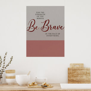 Motivational Quote – Minimalist Wall Print