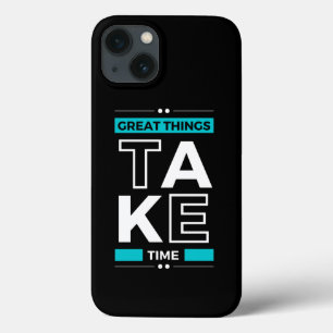 Motivational Quote Modern and Positive Text iPhone 13 Case