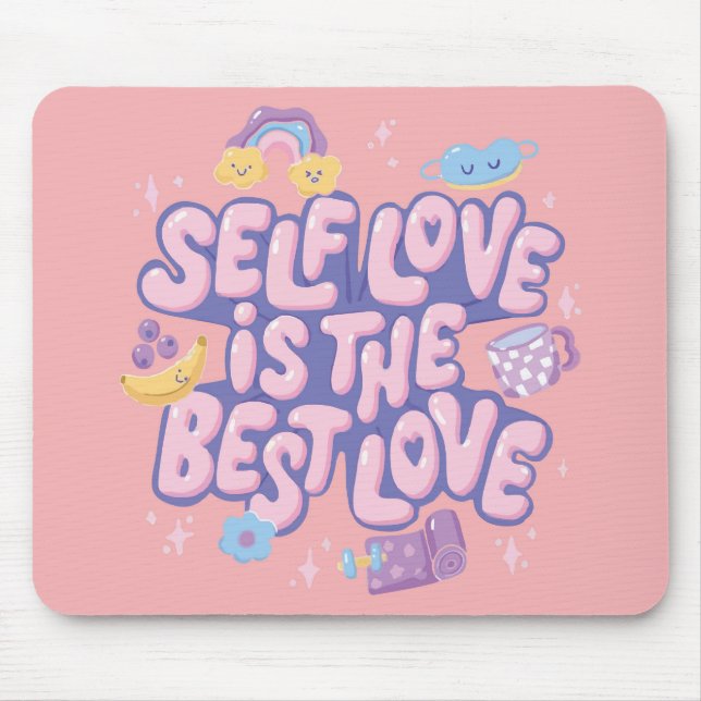 Motivational quote mouse pad   (Front)