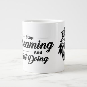Motivational Quote Mug with Eagle