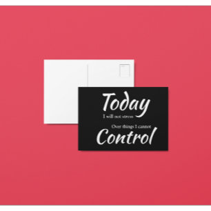 Motivational Quote Postcard