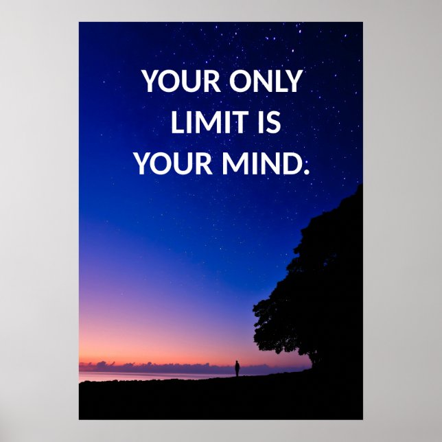 Motivational Quote Poster (Front)