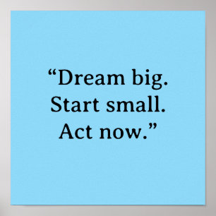 MOTIVATIONAL QUOTE POSTER