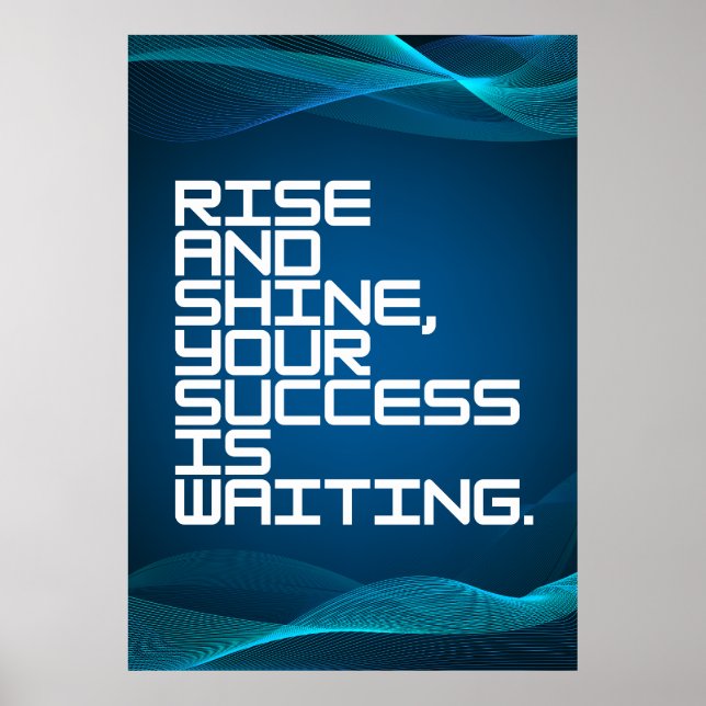 Motivational Quote Poster (Front)