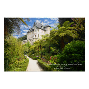Motivational Quote- Sintra Portugal Poster