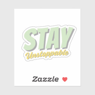 Motivational Quote Sticker