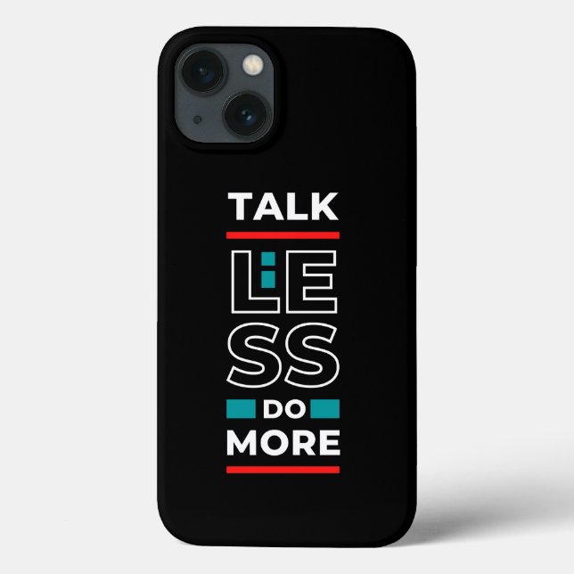 Motivational Quote Stylish and Positive Text  Case-Mate iPhone Case (Back)