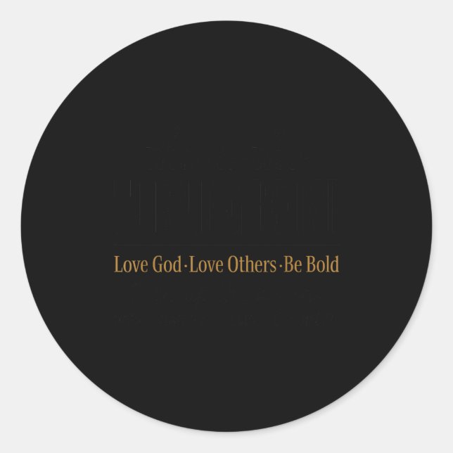 Motivational Quote This Is The Turning Int  Classic Round Sticker (Front)