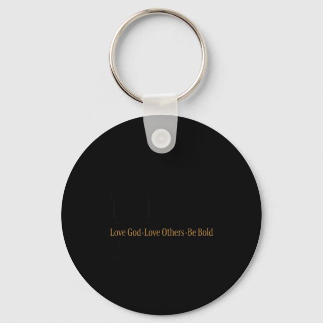 Motivational Quote This Is The Turning Int  Key Ring (Front)
