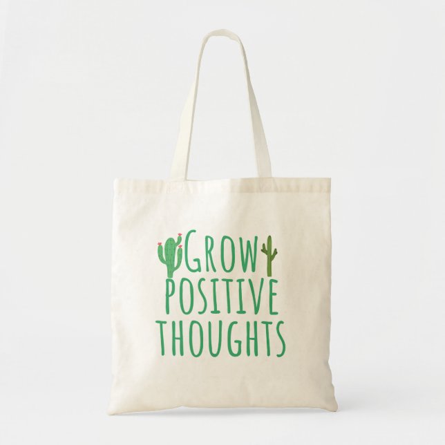 Motivational Quote Tote Bag  (Front)