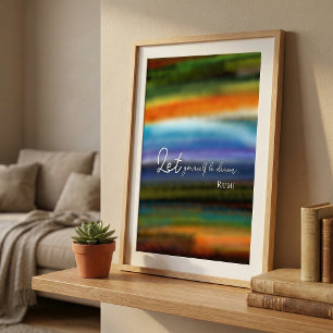 Motivational quote typography  create your own poster