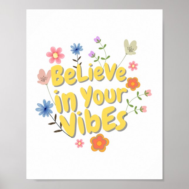 Motivational Quote Wall Art  (Front)