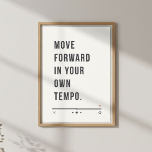 Motivational Quote Wall Art, Growth Mindset  Poster