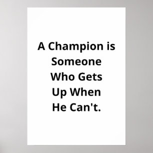 Motivational quotes about success poster